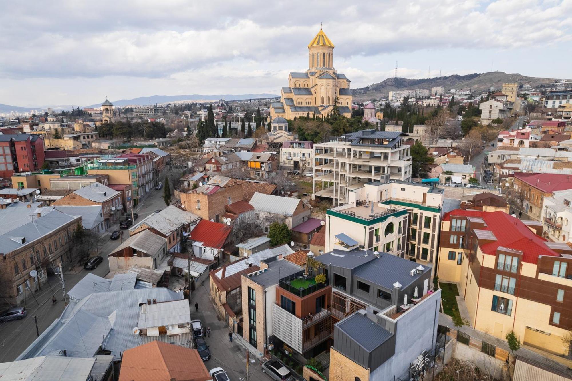 Trinity Hotel Tbilisi Bagian luar foto